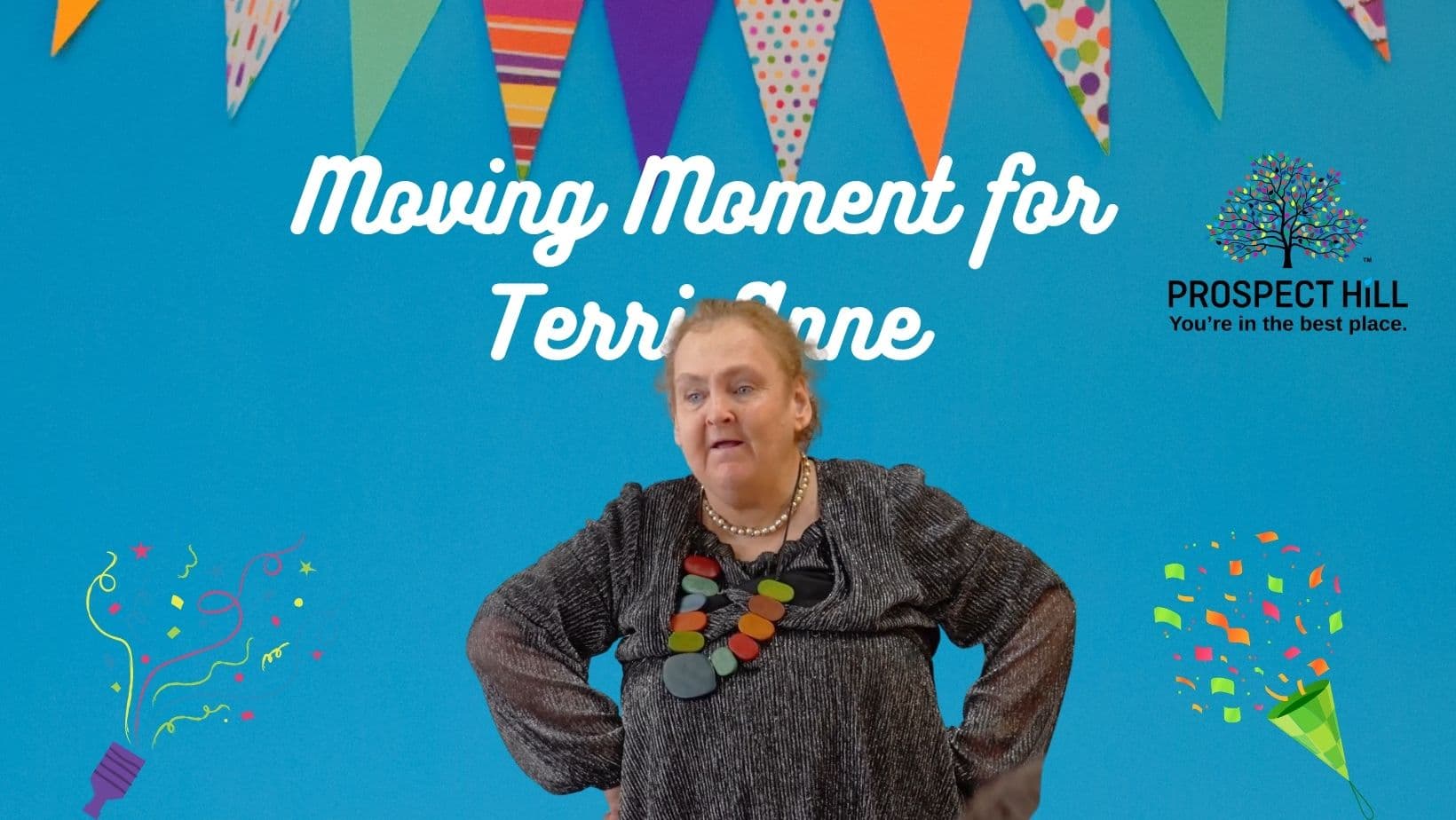Emotional times at Terri-Anne's Birthday